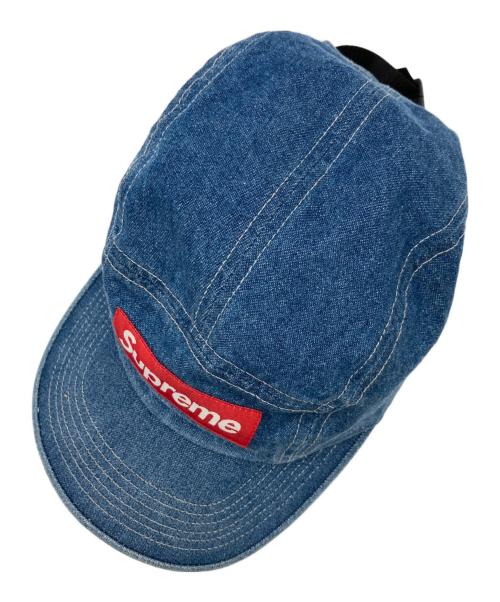 SUPREME（シュプリーム）Supreme (シュプリーム) ボックスロゴデニムキャップ インディゴの古着・服飾アイテム