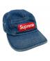 中古・古着 Supreme (シュプリーム) ボックスロゴデニムキャップ インディゴ：7000円