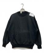 N.HOOLYWOODエヌ ハリウッド）の古着「ミルスペックモチーフクルーネックスウェット」｜ブラック