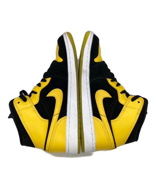 NIKE（ナイキ）NIKE (ナイキ) エアジョーダン 1 ミッド SE イエロー サイズ:US8.5の古着・服飾アイテム