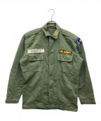 US ARMYユーエスアーミー）の古着「ユーティリティーシャツ」｜カーキ