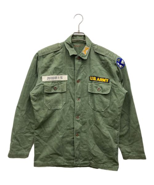 US ARMY（ユーエスアーミー）US ARMY (ユーエスアーミー) ユーティリティーシャツ カーキ サイズ:不明の古着・服飾アイテム