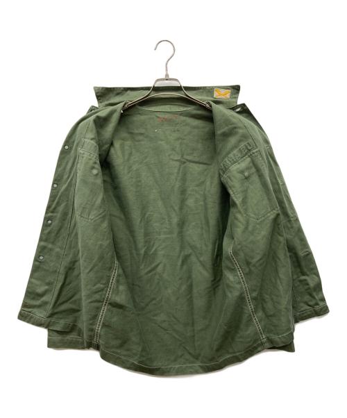 US ARMY（ユーエスアーミー）US ARMY (ユーエスアーミー) ユーティリティーシャツ カーキ サイズ:不明の古着・服飾アイテム