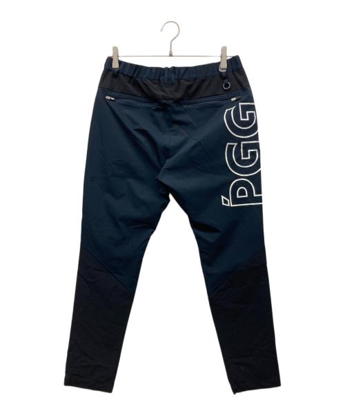PGG（ピージージー）PGG (ピージージー) ドライポプリンストレッチパンツ ネイビー サイズ:4 W76-80の古着・服飾アイテム