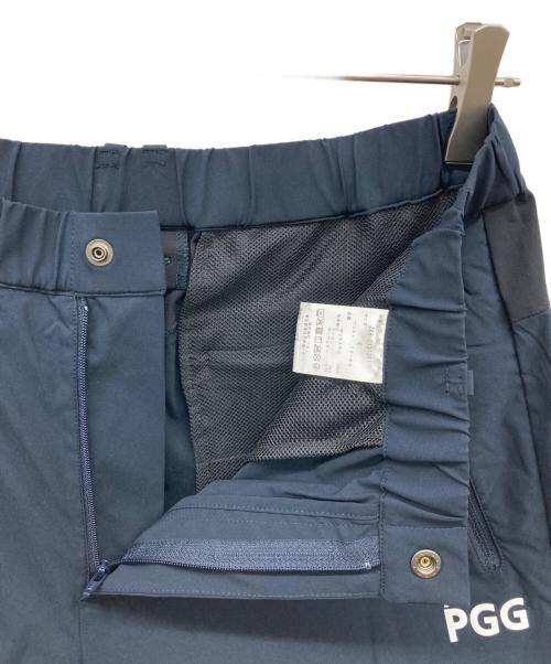 PGG（ピージージー）PGG (ピージージー) ドライポプリンストレッチパンツ ネイビー サイズ:4 W76-80の古着・服飾アイテム