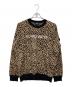 PEARLY GATES（パーリーゲイツ）の古着「レオパードカシミア混ニット」｜ベージュ