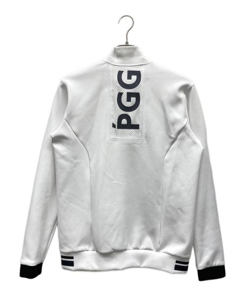 PGG（ピージージー）PGG (ピージージー) ジップジャケット ホワイト サイズ:5 C94-100,T172-180の古着・服飾アイテム