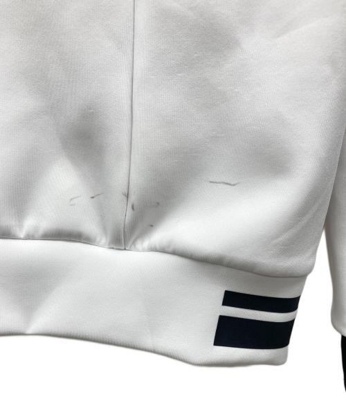 PGG（ピージージー）PGG (ピージージー) ジップジャケット ホワイト サイズ:5 C94-100,T172-180の古着・服飾アイテム