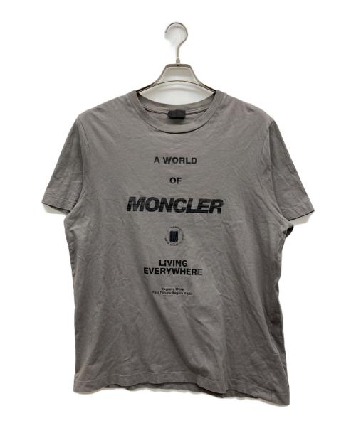 MONCLER（モンクレール）MONCLER (モンクレール) SS TSHIRT グレー サイズ:Lの古着・服飾アイテム