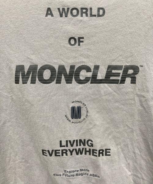 MONCLER（モンクレール）MONCLER (モンクレール) SS TSHIRT グレー サイズ:Lの古着・服飾アイテム