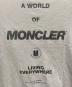 中古・古着 MONCLER (モンクレール) SS TSHIRT グレー サイズ:L：12000円