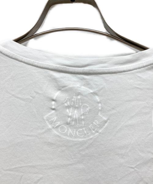 MONCLER（モンクレール）MONCLER (モンクレール) Tシャツ ホワイト サイズ:XLの古着・服飾アイテム