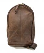 PORTERポーター）の古着「レザーショルダーバッグ」｜ブラウン