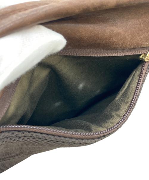 PORTER（ポーター）PORTER (ポーター) レザーショルダーバッグ ブラウンの古着・服飾アイテム