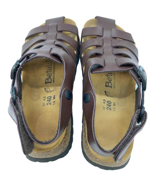 BIRKENSTOCK（ビルケンシュトック）BIRKENSTOCK (ビルケンシュトック) ベチュラ グルカサンダル ブラウン サイズ:37の古着・服飾アイテム