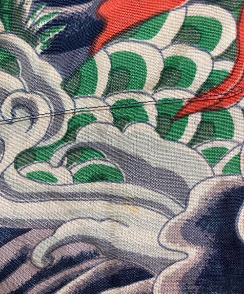 Dry Bones（ドライボーンズ）Dry bones (ドライボーンズ) 和柄龍アロハシャツ グリーン サイズ:38Mの古着・服飾アイテム