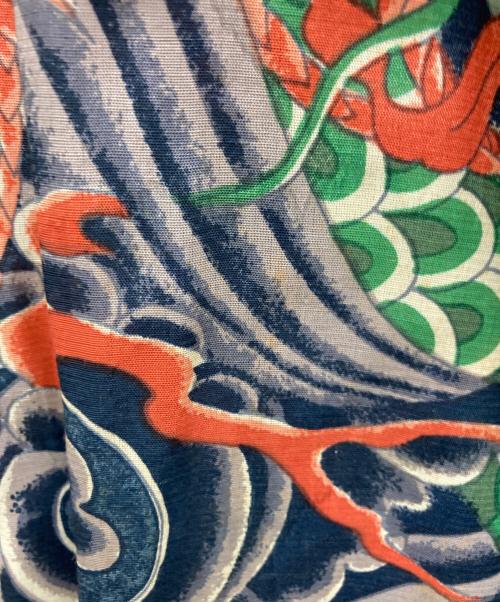 Dry Bones（ドライボーンズ）Dry bones (ドライボーンズ) 和柄龍アロハシャツ グリーン サイズ:38Mの古着・服飾アイテム