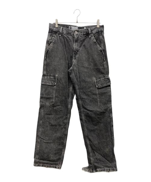 LEVI'S（リーバイス）LEVI'S (リーバイス) ルーズフィットカーゴ デニムパンツ ブラック サイズ:W29×L32の古着・服飾アイテム