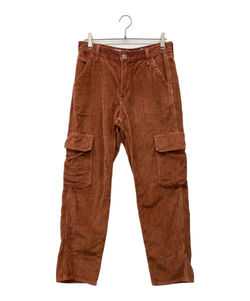 LEVI'S（リーバイス）LEVI'S (リーバイス) SILVERTAB LOOSE CARGOS BROWN CORDUROY オレンジ サイズ:W30×L32の古着・服飾アイテム