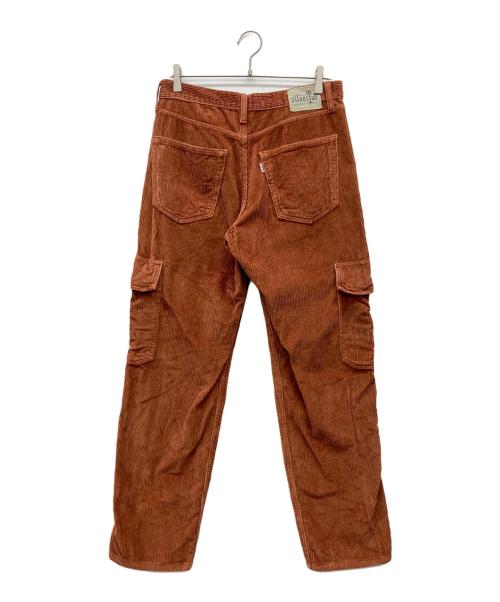 LEVI'S（リーバイス）LEVI'S (リーバイス) SILVERTAB LOOSE CARGOS BROWN CORDUROY オレンジ サイズ:W30×L32の古着・服飾アイテム