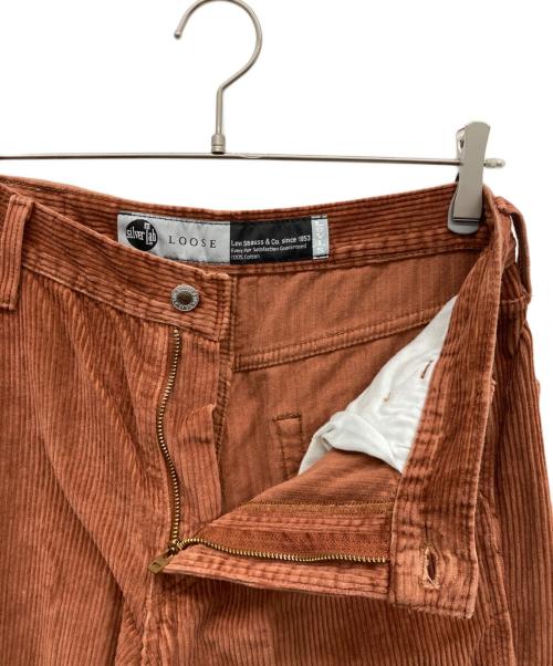 LEVI'S（リーバイス）LEVI'S (リーバイス) SILVERTAB LOOSE CARGOS BROWN CORDUROY オレンジ サイズ:W30×L32の古着・服飾アイテム