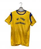 SOUTHERN ATHLETICサザーン アスレチック）の古着「ゲームシャツ」｜イエロー