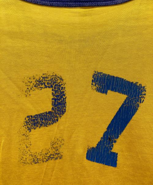 SOUTHERN ATHLETIC（サザーン アスレチック）SOUTHERN ATHLETIC (サザーン アスレチック) ゲームシャツ イエロー サイズ:不明の古着・服飾アイテム