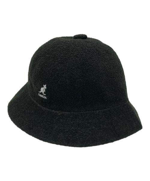 KANGOL（カンゴール）KANGOL (カンゴール) バケットハット ブラック サイズ:Lの古着・服飾アイテム