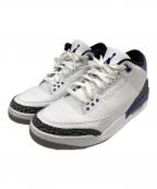 NIKEナイキ）の古着「AIR JORDAN 3 RETRO」｜ホワイト