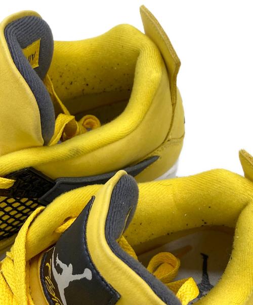 NIKE（ナイキ）NIKE (ナイキ) AIR JORDAN 4 RETRO イエロー サイズ:US9.5の古着・服飾アイテム