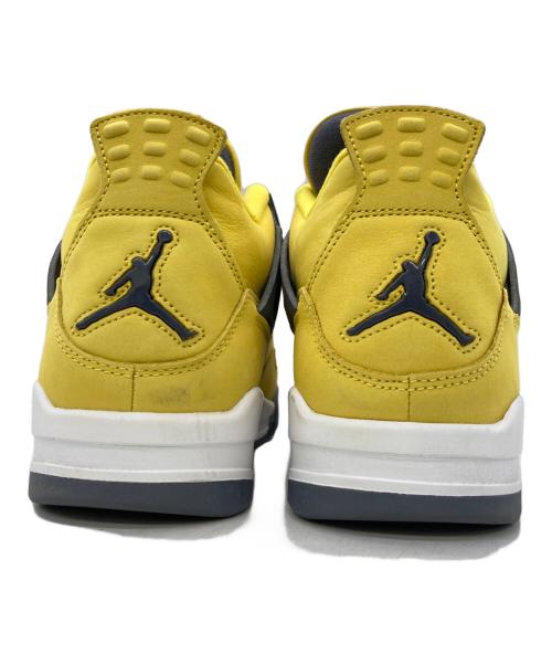 NIKE（ナイキ）NIKE (ナイキ) AIR JORDAN 4 RETRO イエロー サイズ:US9.5の古着・服飾アイテム