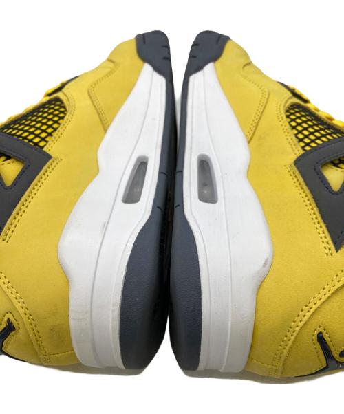 NIKE（ナイキ）NIKE (ナイキ) AIR JORDAN 4 RETRO イエロー サイズ:US9.5の古着・服飾アイテム