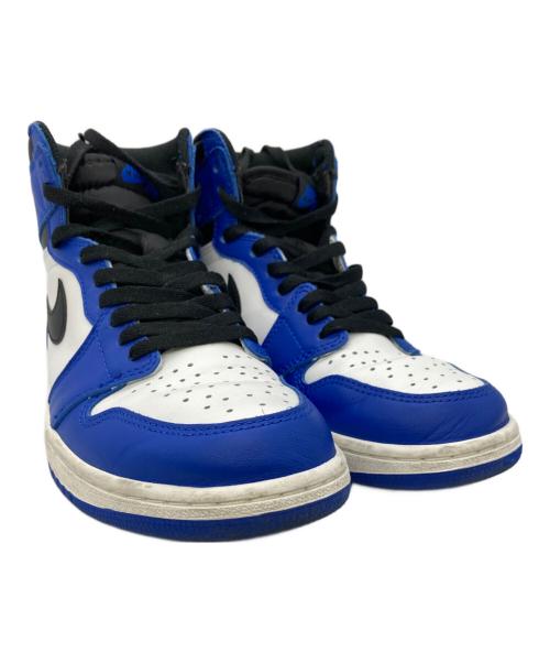 NIKE（ナイキ）NIKE (ナイキ) AIR JORDAN 1 RETRO HIGH OG ブルー サイズ:US8.5の古着・服飾アイテム