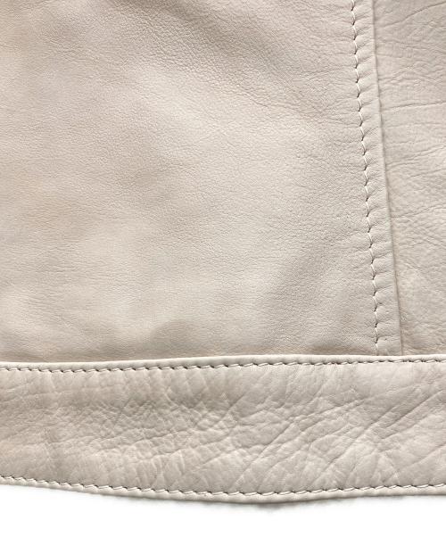 DIESEL（ディーゼル）DIESEL (ディーゼル) ライダースジャケット ピンク サイズ:XSの古着・服飾アイテム