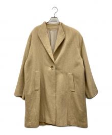 Aquascutum（アクアスキュータム）の古着「カシミヤコート」｜ベージュ