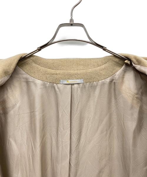 Aquascutum（アクアスキュータム）Aquascutum (アクアスキュータム) カシミヤコート ベージュ サイズ:9の古着・服飾アイテム
