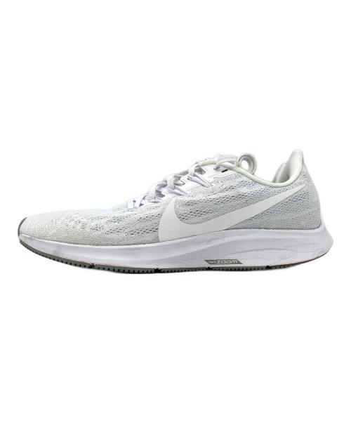 NIKE（ナイキ）NIKE (ナイキ) AIR ZOOM PEGASUS 36 ホワイト サイズ:US9の古着・服飾アイテム