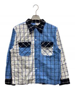 中古・古着通販】Sans limite (サンリミット) ギンガムチェックシャツ