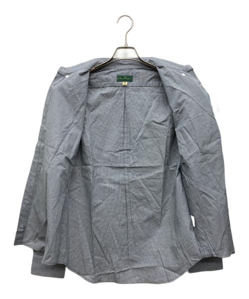 Dry Bones（ドライボーンズ）Dry Bones (ドライボーンズ) ボタンダウンシャツ グレー サイズ:40 Lの古着・服飾アイテム