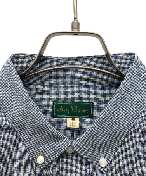 Dry Bones（ドライボーンズ）Dry Bones (ドライボーンズ) ボタンダウンシャツ グレー サイズ:40 Lの古着・服飾アイテム