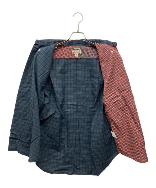 Dry Bones（ドライボーンズ）Dry bones (ドライボーンズ) チェックBDシャツ レッド サイズ:40 Lの古着・服飾アイテム