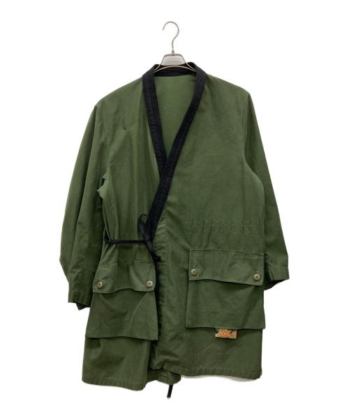 Denham（デンハム）Denham (デンハム) ATELIER RESER VAN KIMONO カーキ サイズ:なしの古着・服飾アイテム