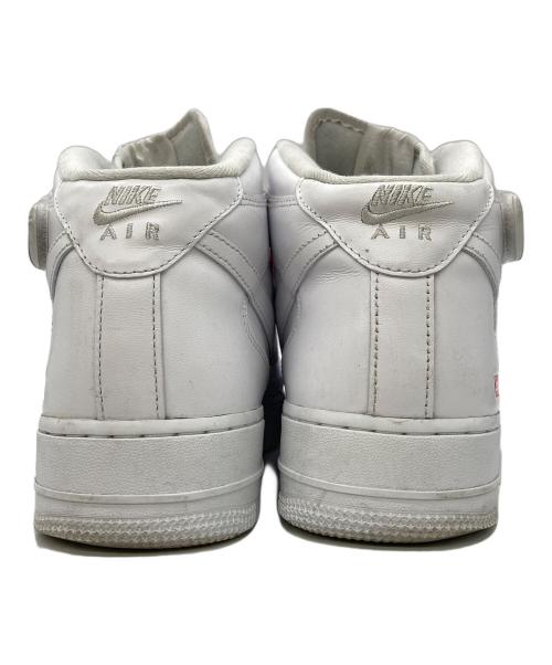 NIKE（ナイキ）NIKE (ナイキ) Supreme (シュプリーム) AIR FORCE1 MID ホワイト サイズ:US10の古着・服飾アイテム
