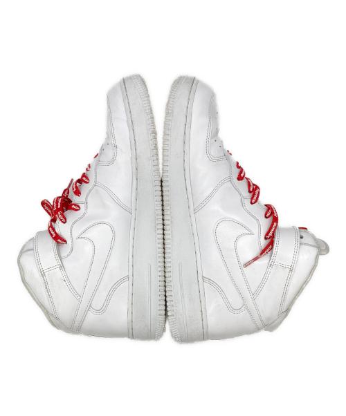 NIKE（ナイキ）NIKE (ナイキ) Supreme (シュプリーム) AIR FORCE1 MID ホワイト サイズ:US10の古着・服飾アイテム