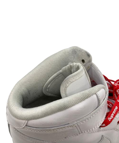 NIKE（ナイキ）NIKE (ナイキ) Supreme (シュプリーム) AIR FORCE1 MID ホワイト サイズ:US10の古着・服飾アイテム