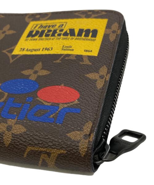 LOUIS VUITTON（ルイ ヴィトン）LOUIS VUITTON (ルイ ヴィトン) ジッピー オーガナイザーロゴストーリー ブラウンの古着・服飾アイテム