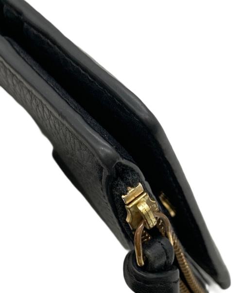 TORY BURCH（トリーバーチ）TORY BURCH (トリーバーチ) 2つ折り財布 ブラックの古着・服飾アイテム