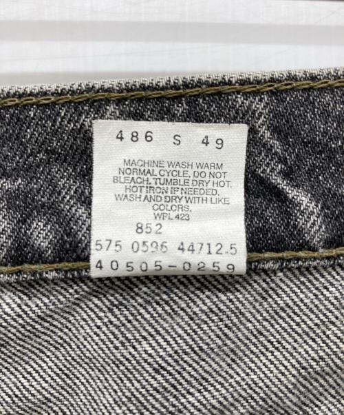 LEVI'S（リーバイス）LEVI'S (リーバイス) デニムパンツ ブラック サイズ:W36 L30の古着・服飾アイテム