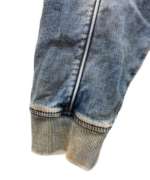 DIESEL（ディーゼル）DIESEL (ディーゼル) デニムスウェット インディゴ サイズ:Lの古着・服飾アイテム