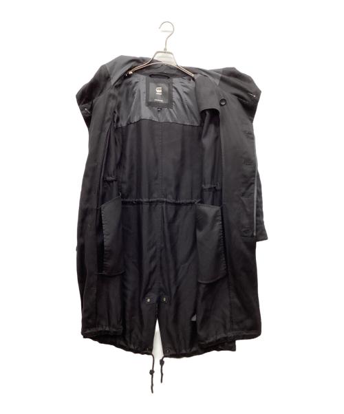 G-STAR RAW（ジースターロゥ）G-STAR RAW (ジースターロゥ) フィッシュテールコート ブラック サイズ:Lの古着・服飾アイテム